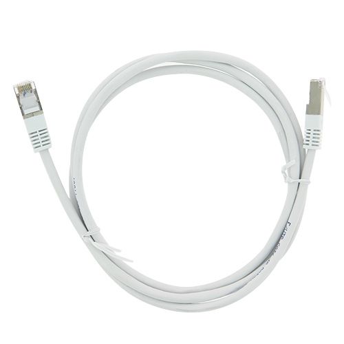 Cordon RJ45 Catégorie 6 F/UTP 1.5m blanc