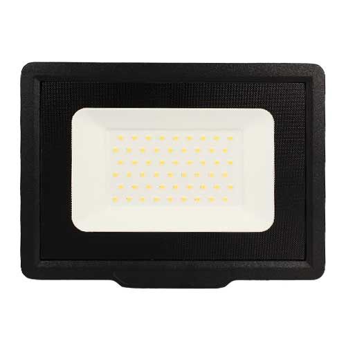 Projecteur extérieur LED extra plat précâblé 230V 50W 4250lm 4000K noir
