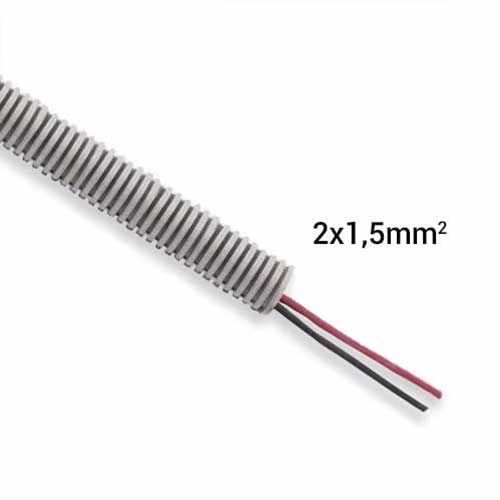 Gaine électrique ICTA préfilée 2x1.5 R/N D16 PROFIFLEX