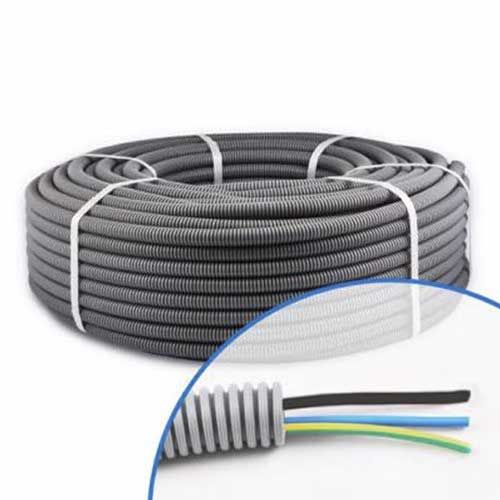 Couronne gaine électrique ICTA préfilée 3G1.5 N/B/VJ D16 PROFIFLEX
