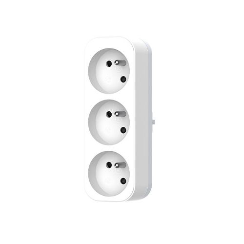 QUARX Multiprise murale Triplite 3 prises 2P+T 16A