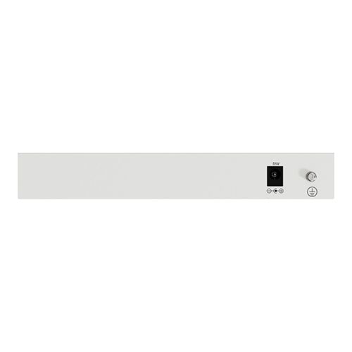 Switch Ethernet SCHNEIDER Resi9  9 ports, 8 ports 1 Gb POE 30W - photo vue côté