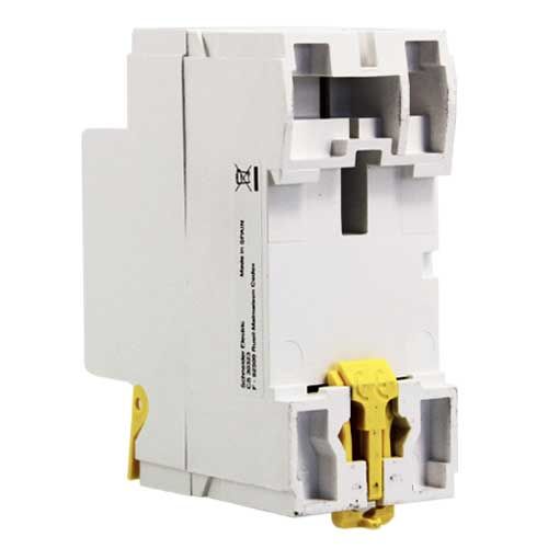 vue de l'arrière SCHNEIDER Resi9 XP Interrupteur différentiel 63A 30mA type AC auto 230V - R9PRC263