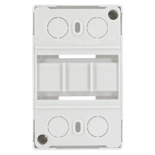 Mini coffret 4 modules Schneider Opale - vue de dos