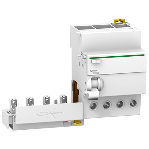 SCHNEIDER Acti9 iC60 Bloc différentiel Vigi 4P 40A 30mA type AC - A9Q11440_x000D_