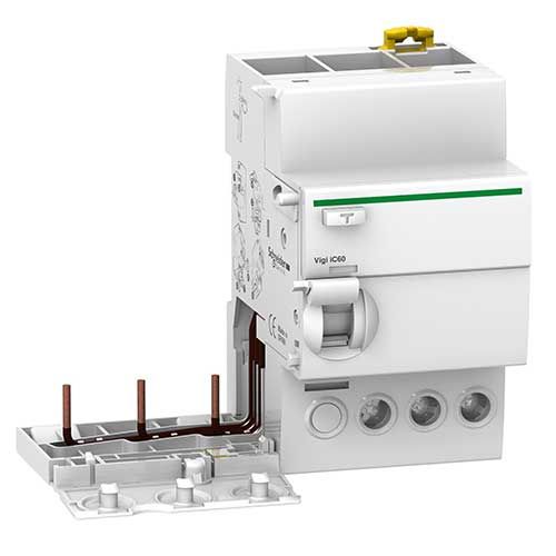 SCHNEIDER Acti9 iC60 Bloc différentiel Vigi 3P 25A 300mA type AC EU - A9V44325