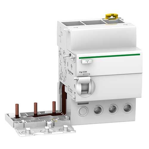 SCHNEIDER Acti9 iC60 Bloc différentiel Vigi 3P 40A 300mA type AC EU - A9V44340
