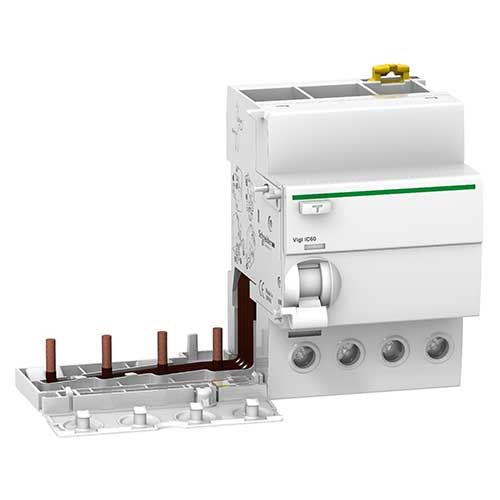 SCHNEIDER Acti9 iC60 Bloc différentiel Vigi sélectif 4P 63A 30mA type A SI EU - A9V61463