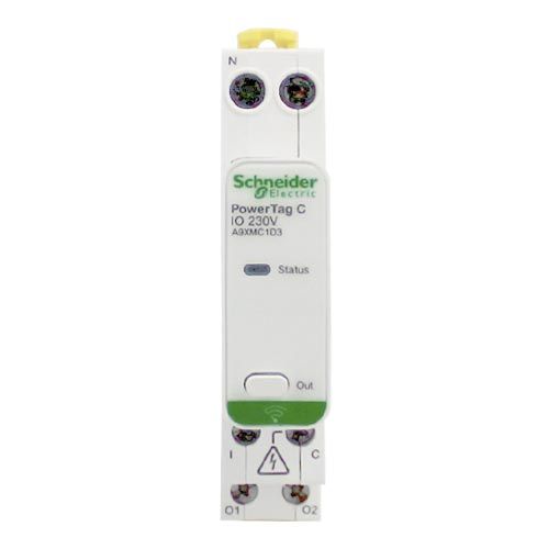 SCHNEIDER PowerTag C capteur contacts radio-fréquence modulaire 1 entrée et 1 sortie - A9XMC1D3