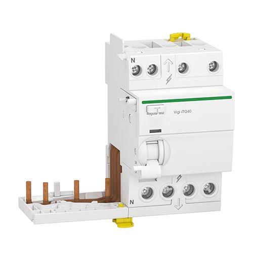 Bloc différentiel Vigi SCHNEIDER Acti9 3P+N 25A 300mA type AC iTG40 - A9Y13725