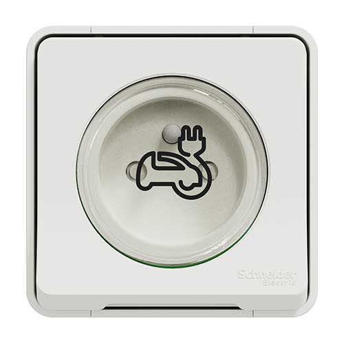 SCHNEIDER Mureva prise électrique blanche 2P+T