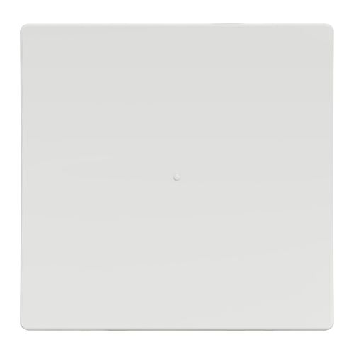 Bouton poussoir Schneider Wiser Unica 10A Zigbee blanc - vue de face