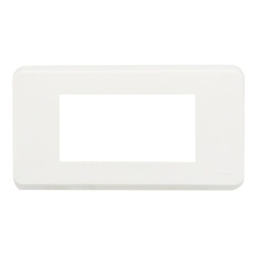 Schneider  Plaque de finition 4 modules Unica
