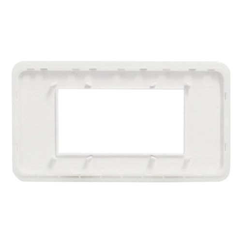 Plaque de finition 4 modules SCHNEIDER Unica Pro Blanc - NU411418