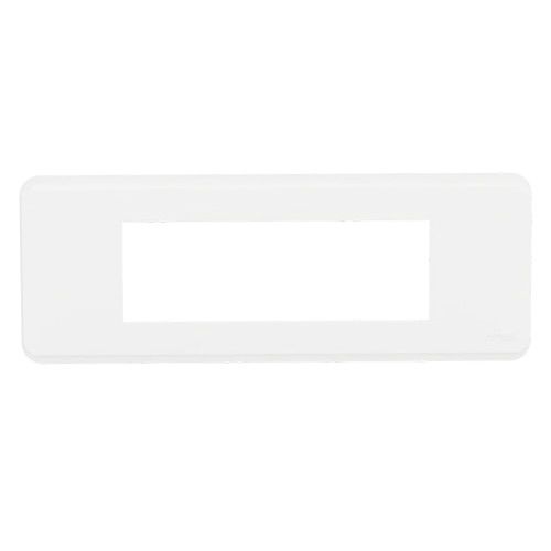 Plaque de finition Unica Pro 6 modules - Photo de face