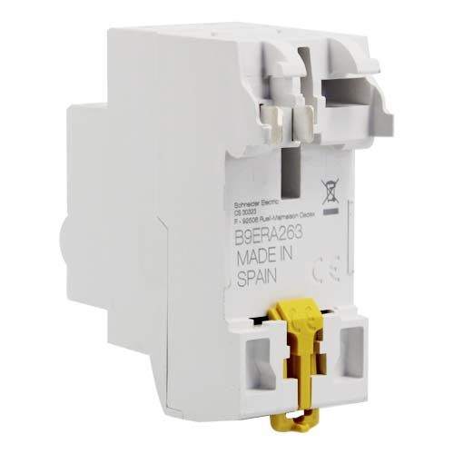 vue arrière SCHNEIDER Resi9 XE Interrupteur différentiel 40A - 30mA type AC 230V - R9ERC240
