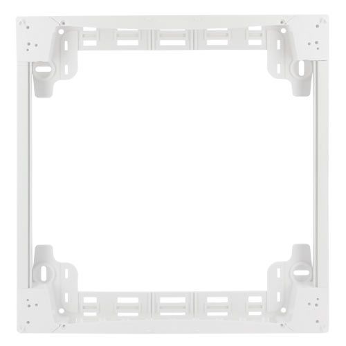 Réhausse pour coffret électrique 2 rangées 18 modules Schneider Resi9 - vue de face
