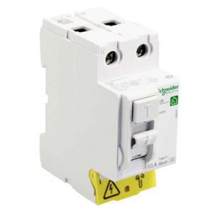 Interrupteur différentiel SCHNEIDER Resi9 XP vue de côté