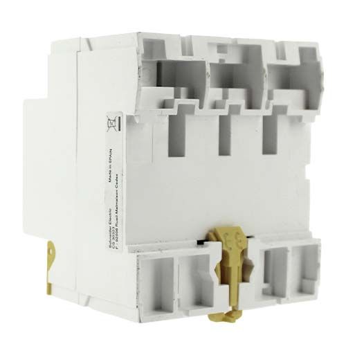 SCHNEIDER Resi9 XP Interrupteur différentiel tétrapolaire 40A - vue de derrière
