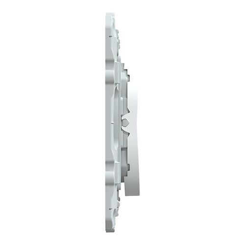 Interrupteur centralisé sans fils blanc SCHNEIDER Wiser Ovalis - vue côté produit