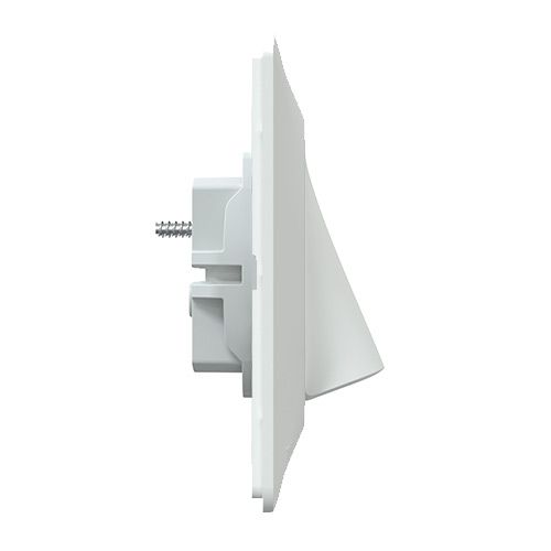 Sortie de cable blanc complet Ovalis