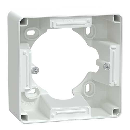 Boîte simple SCHNEIDER Ovalis pour montage en saillie