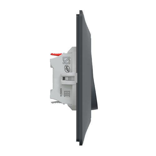 Bouton poussoir VMC SCHNEIDER Ovalis complet anthracite