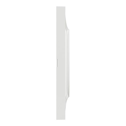 SCHNEIDER Plaque simple blanche Odace