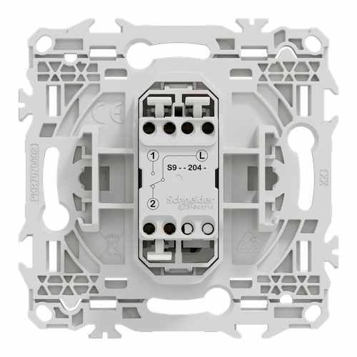 lot de 108 interrupteurs Schneider Odace blanc - vue de dos