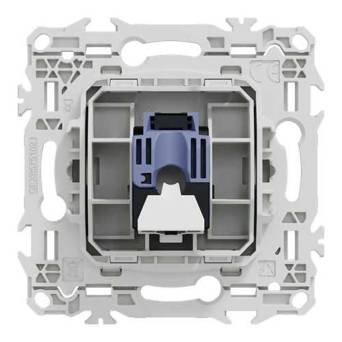 prise RJ45 Schneider Odace - vue de dos