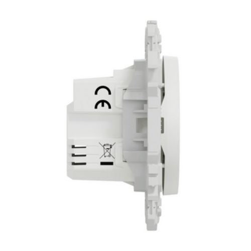 interrupteur volet roulant Schneider Wiser Odace - vue de côté