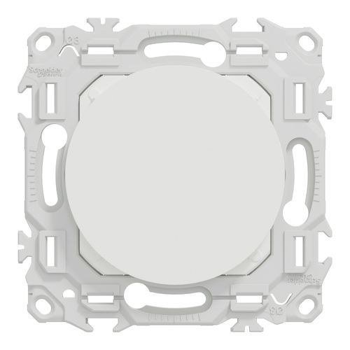 obturateur Schneider Odace blanc craie - vue de face