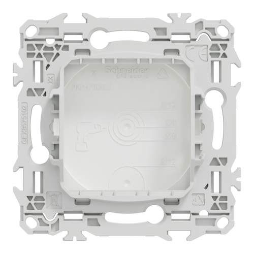 obturateur Schneider Odace blanc craie - vue de dos