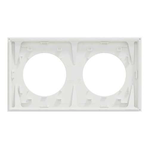 lot de 84 plaques de finition Schneider Odace Schneider blanc craie - vue de dos