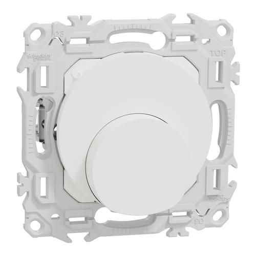 sortie de câble Schneider Odace blanc