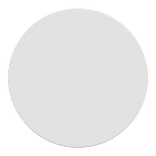 enjoliveur pour va et vient et poussoir Schneider Odace blanc mat - vue de face
