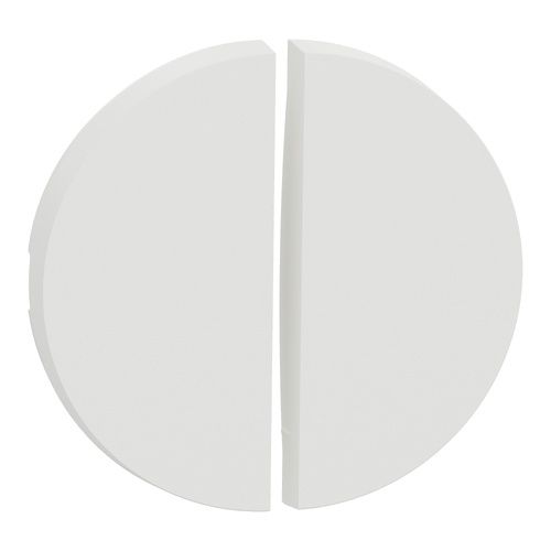 Enjoliveur pour double va et vient Schneider Odace blanc