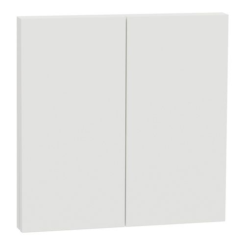 enjoliveur/plaque Schneider Odace Intégral blanc