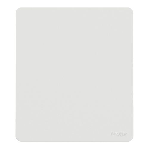 enjoliveur/plaque Schneider Odace Intégral Architecte blanc - vue de face