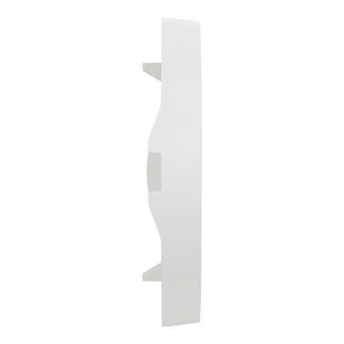 enjoliveur Schneider Odace blanc pour VMC - vue de côté