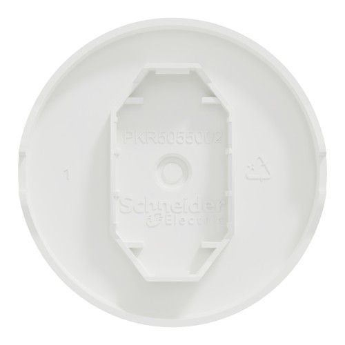 enjoliveur Schneider Odace blanc pour VMC - vue de dos
