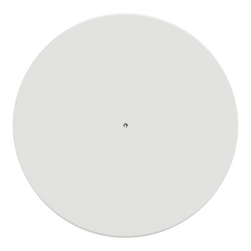 enjoliveur à voyant Schneider Odace blanc - vue de face