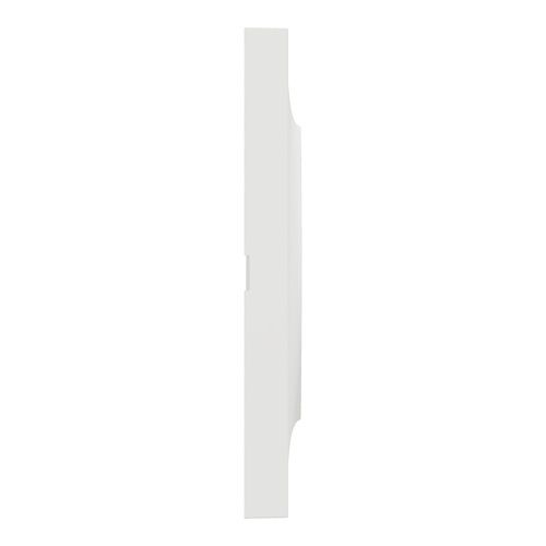 lot de 84 plaques de finition Schneider Odace® en blanc mat - vue de côté