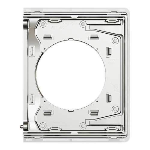 plaque de finition latérale Schneider Odace Architecte Blanc émaillé - vue de dos