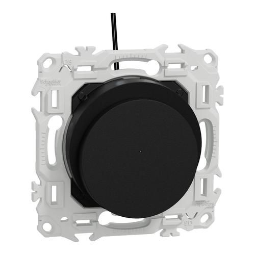 interrupteur à carte Schneider Odace noir mat