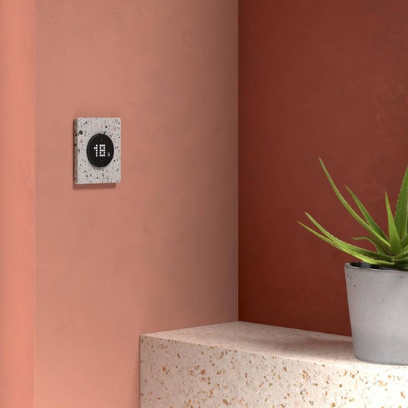 thermostat connecté Schneider Wiser Odace - photo ambiance intérieur