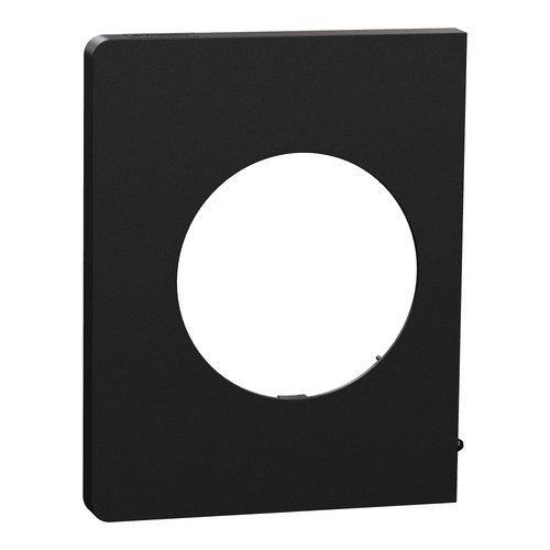 plaque de finition latérale Schneider Odace Architecte noir onyx