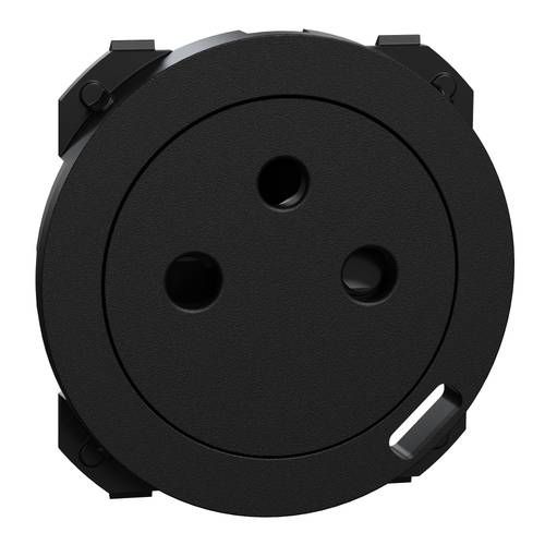 enjoliveur pour prise affleurante et chargeur USB-C Schneider Odace noir mat