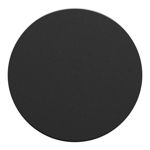 enjoliveur noir mat pour va et vient et poussoir Schneider Odace - vue de face