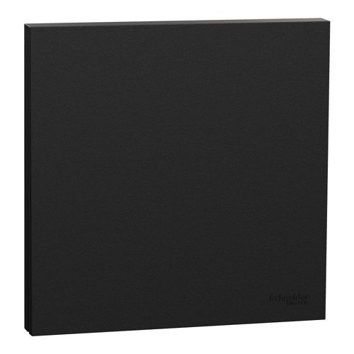 enjoliveur/plaque Schneider Odace Intégral noir mat